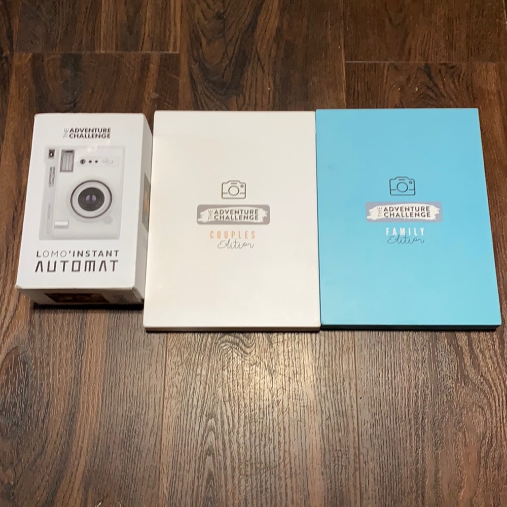 The Adventure Challenge Books w/camera